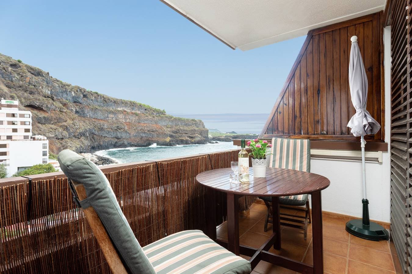 Foto 2 von 23: Apartment direkt am Strand mit Meerblick und gratis W-Lan