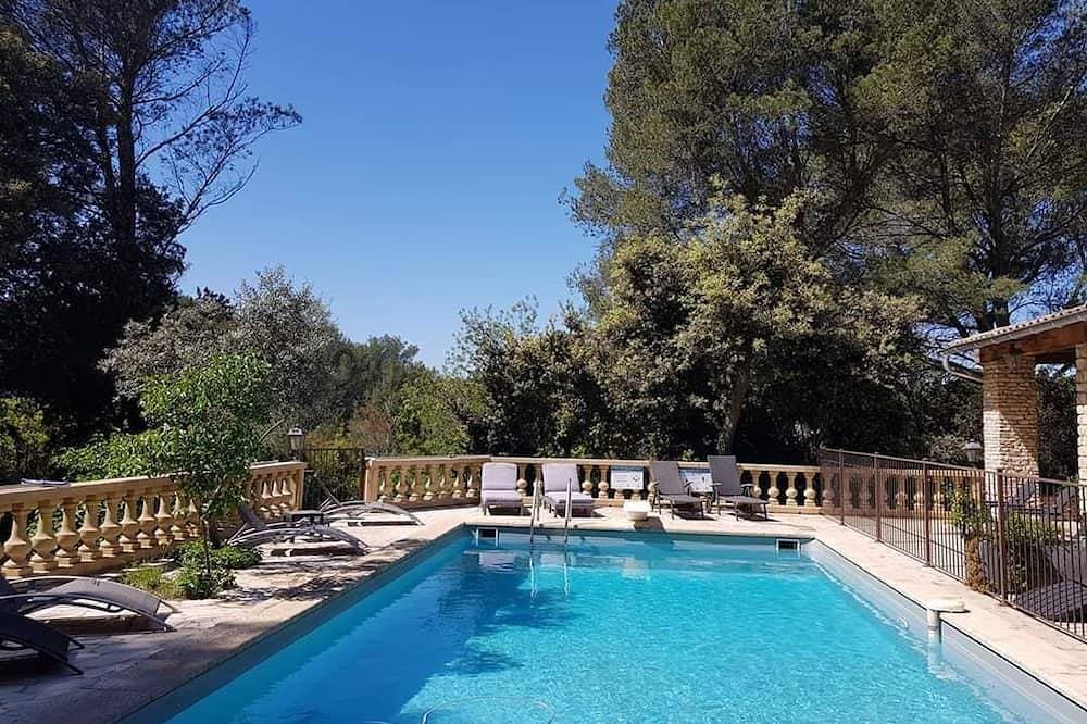 Foto 13 von 19: Provence Miete 5 Personen Schwimmbad Tennis Pétanque - Le Domaine d'Alèzen