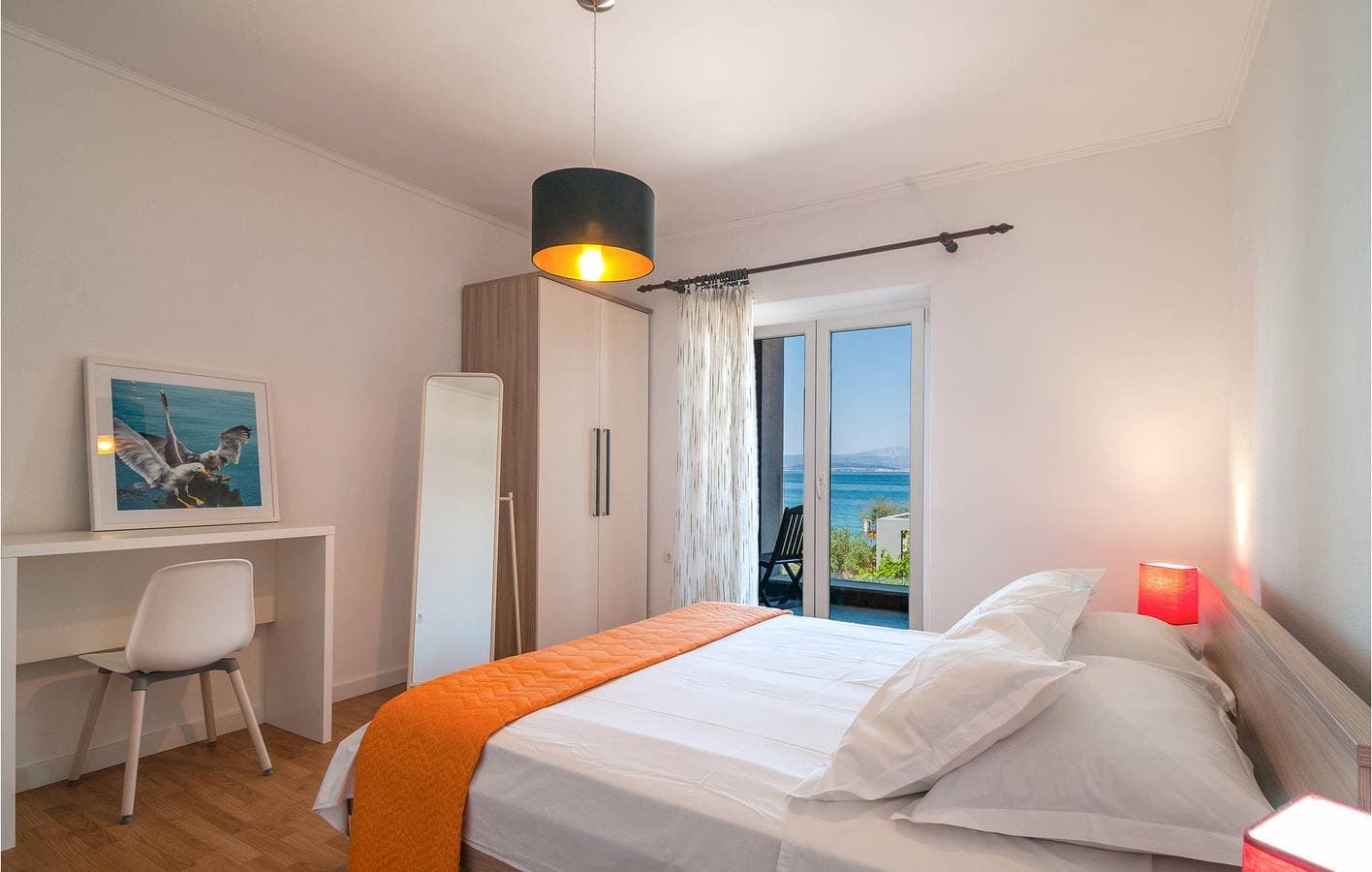 Foto 7 von 13: Gemütliche 1-Zimmer-Wohnung mit Terrasse, 400 m zum Strand und kostenlosen Parkplätzen