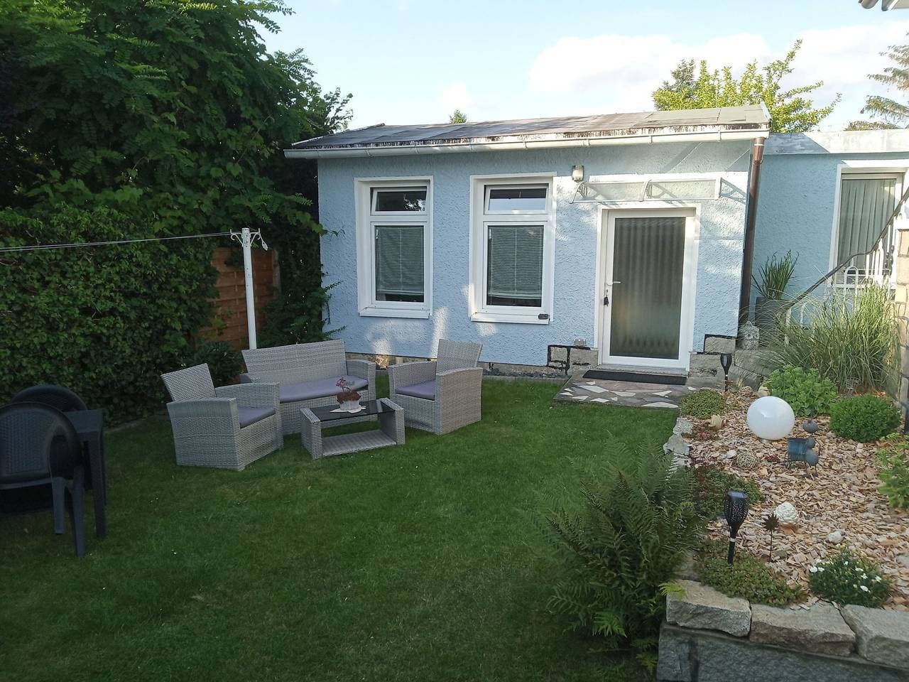 Appartement mit Garten, Grill und Terrasse 1