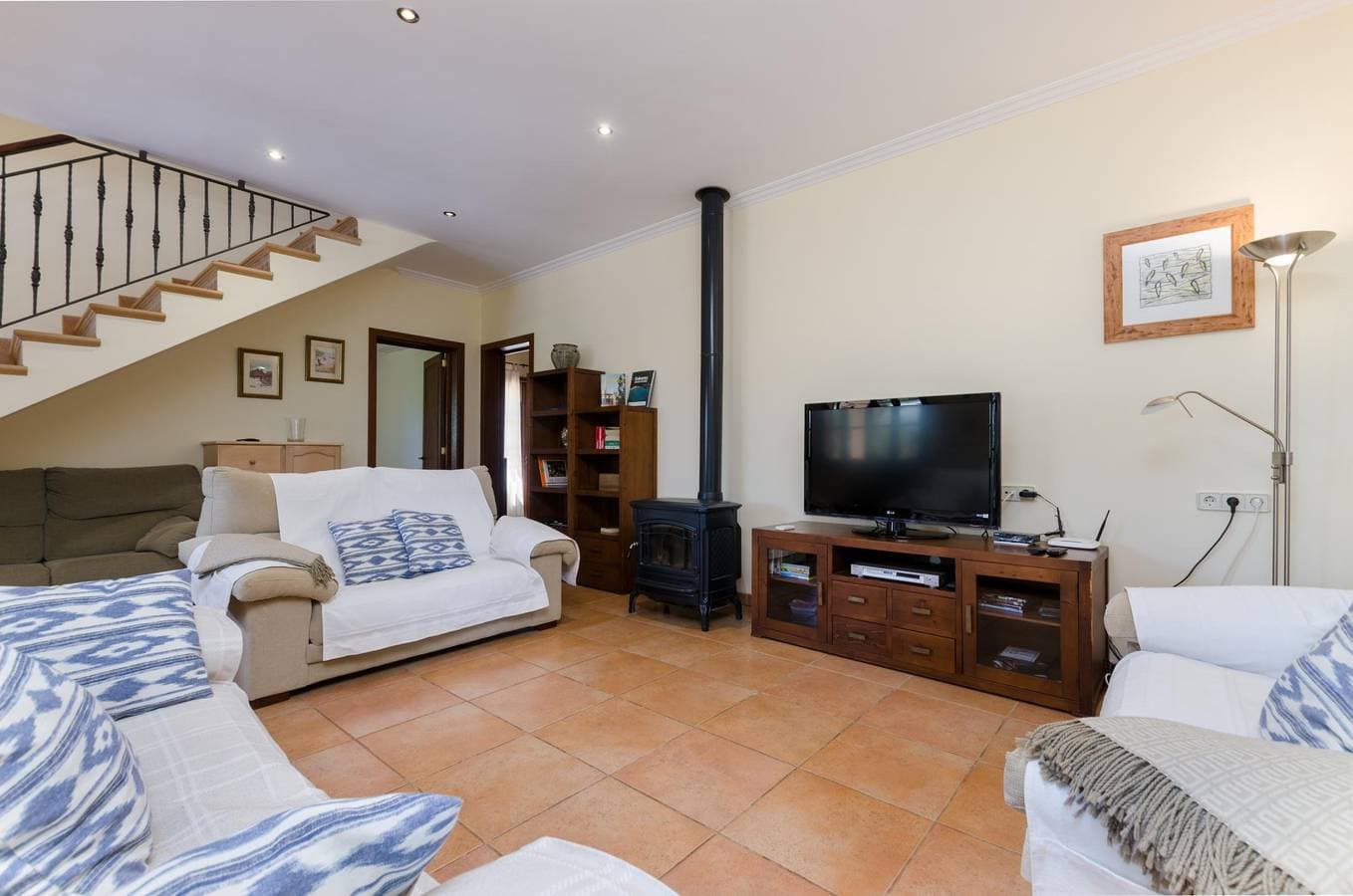 Foto 12 von 45: Es Vedat  6- Ferienhaus mit privaten Pool in Lloret De Vistalegre. WiFi gratis