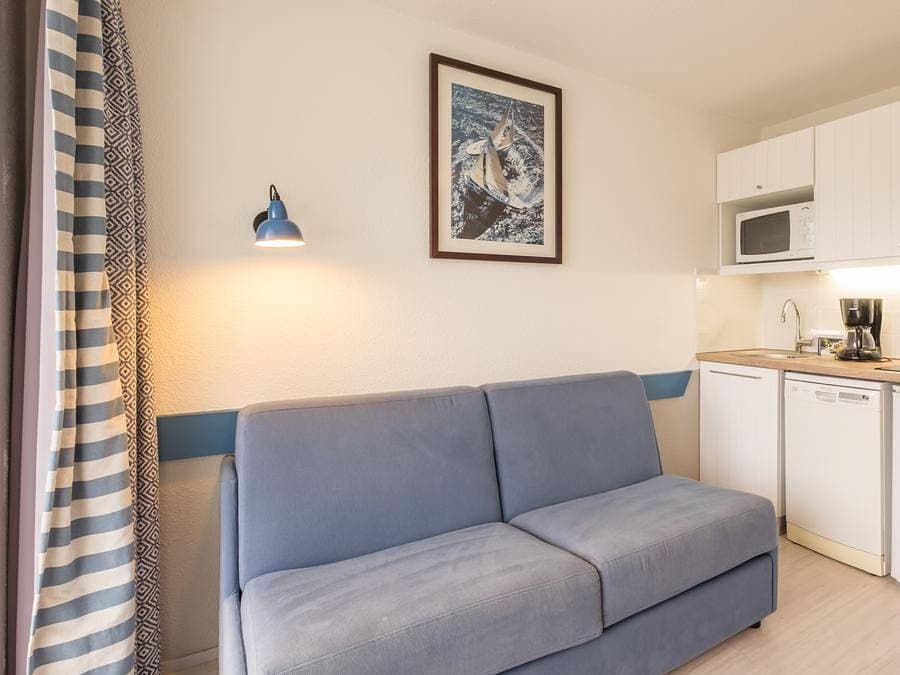 Foto 5 von 24: Pierre & Vacances Résidence La Corniche de la Plage - Studio 2 personen - Studio-Balkon