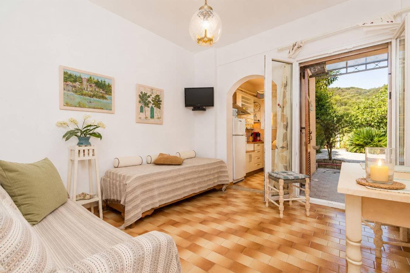 Foto 5 von 12: Ferienwohnung für 2 Personen mit Meerblick