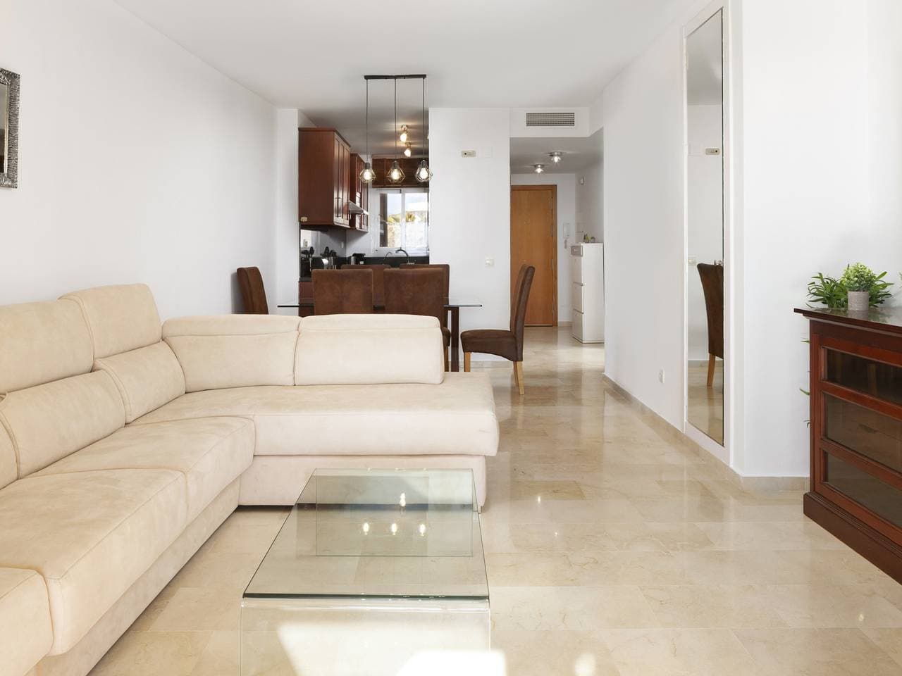 Foto 5 von 35: Am Meer gelegenes Apartment in Mijas mit Pool und Klimaanlage, 2 Schlafzimmer