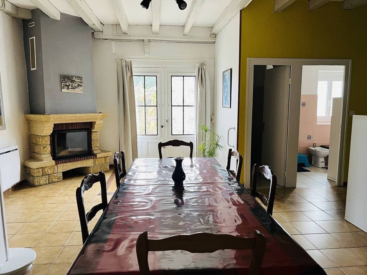 Foto 4 von 20: Charmantes Haus in Louhossoa, 6 Personen - Garten & Kamin