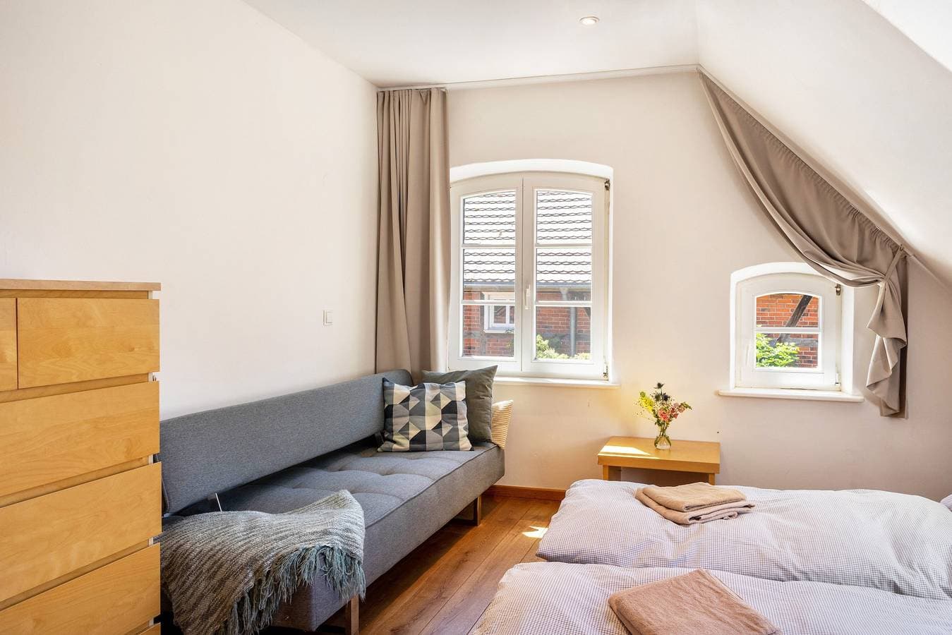 Foto 12 von 44: Ferienhaus 'Der Flusshof, Ferienhaus' mit gemeinsamer Terrasse, gemeinsamem Garten und Wi-Fi