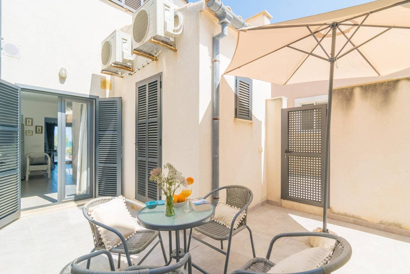 Foto 7 von 27: Can Munar - Ferienhaus mit Meerblick in Son Serra de Marina. WiFi gratis