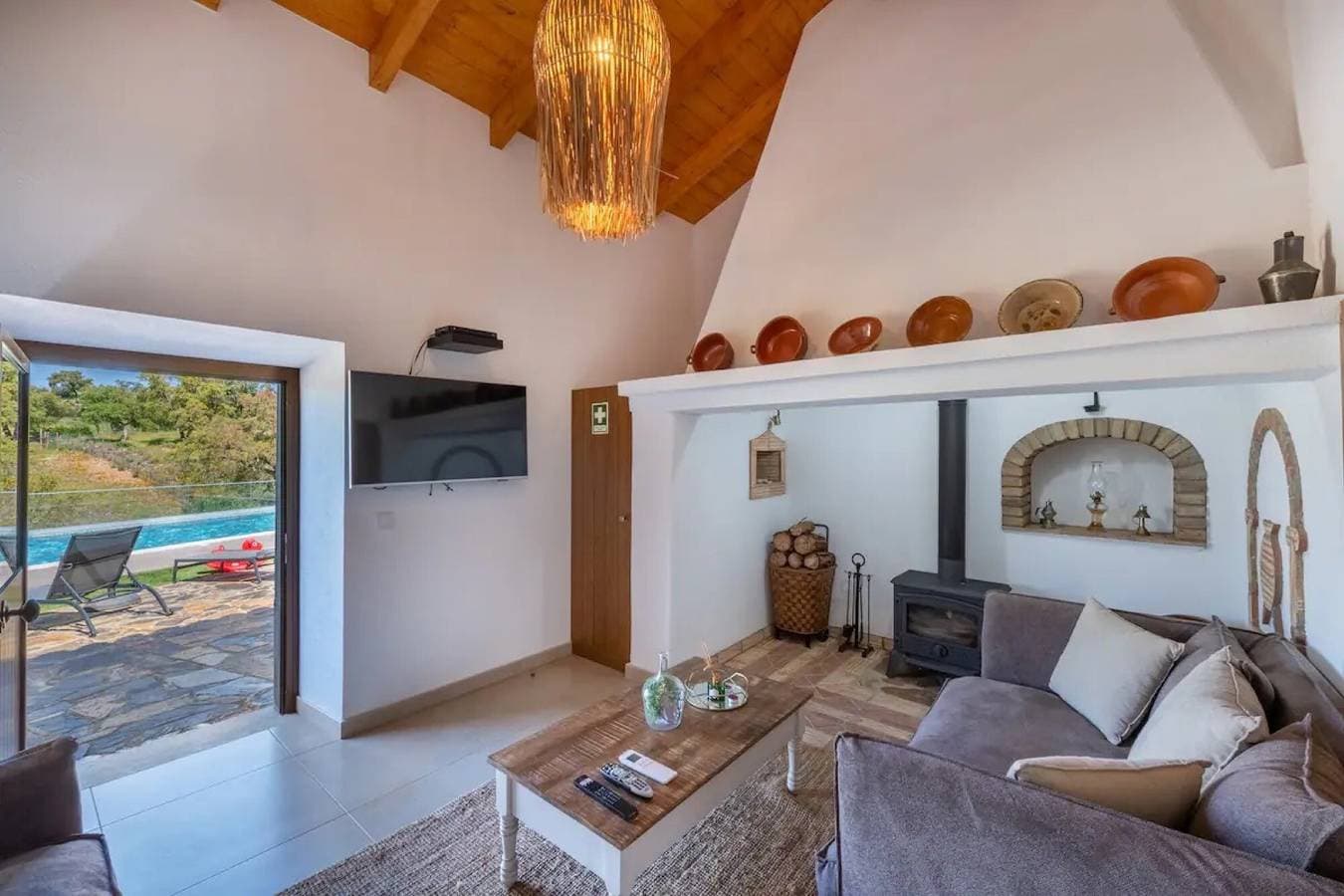 Foto 5 von 39: Ferienhaus 'Casa Do Avô - Vale Luís Neto' mit Bergblick, Wi-Fi und Klimaanlage
