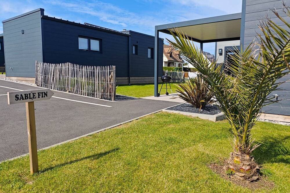 Foto 6 von 25: Residence Belle Plage: Chalet \"Sable Fin“, 300 m vom Gold Beach (Landungsstrand der Normandie) entfernt