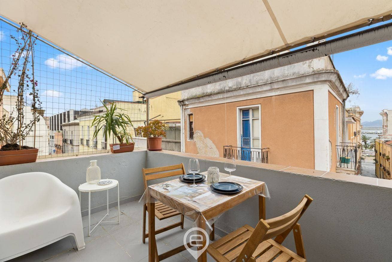Foto 6 von 28: Ferienwohnung für 4 Personen mit Balkon/Terrasse
