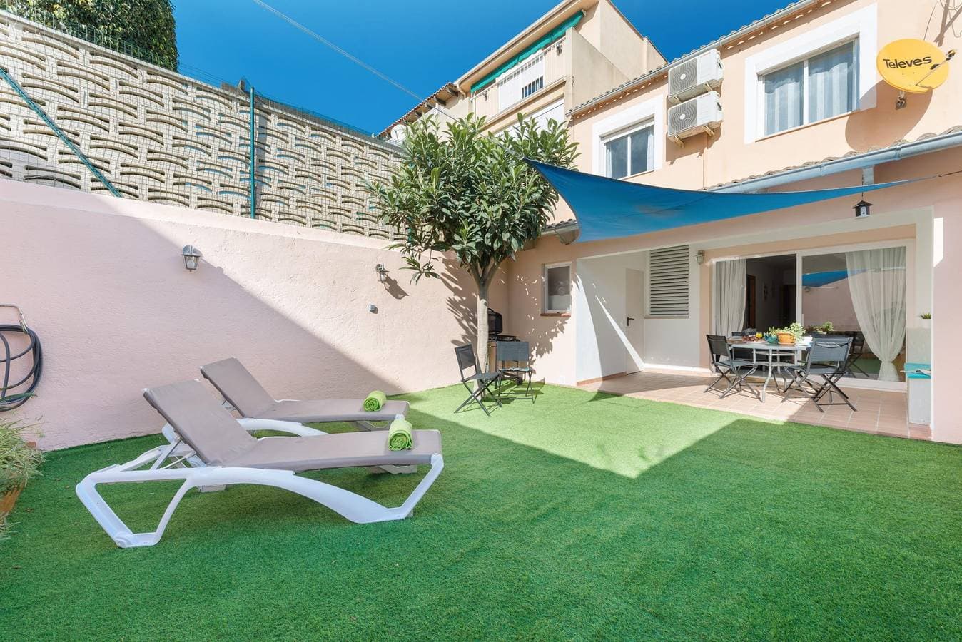 Foto 5 von 32: Ca Na Rosa (Es Portitxol) – Schönes Haus mit Terrasse und nur 280 m vom Strand entfernt. WiFi gratis