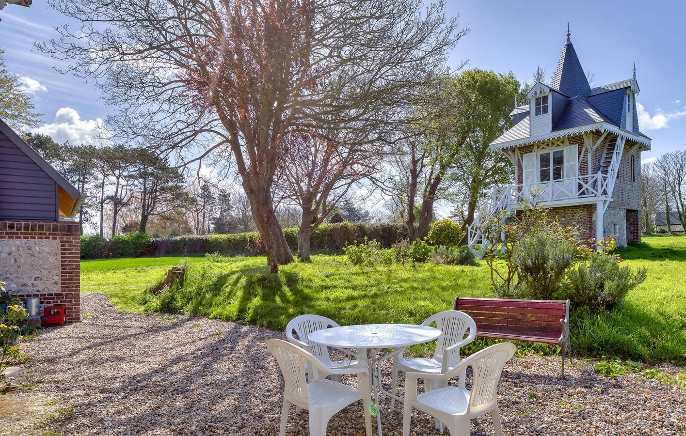 Foto 6 von 28: Appartement mit Meerblick, Parkplatz, WiFi, TV - 1km zum Strand