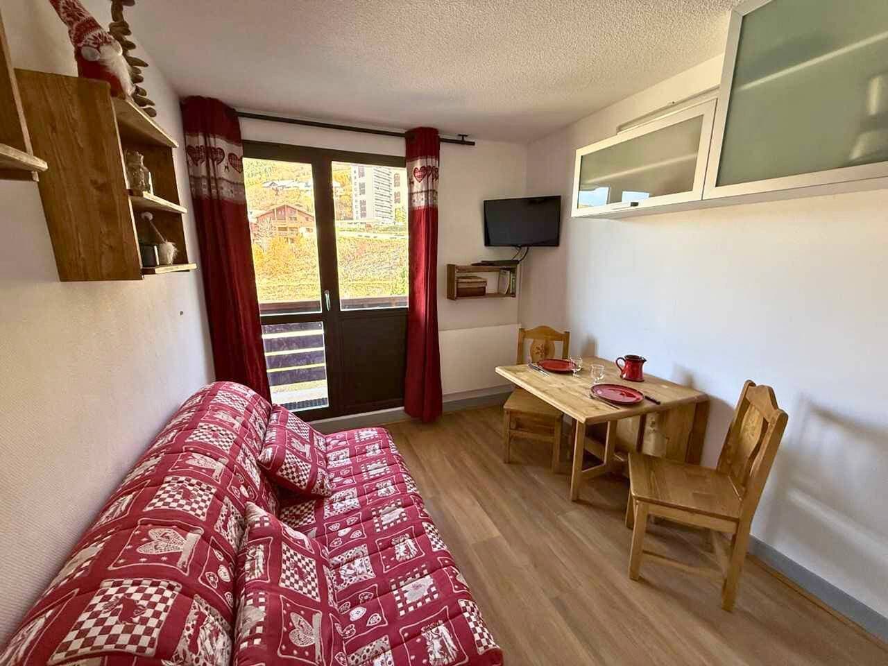 Foto 2 von 16: Komfortables Studio für 2 mit ausgestatteter Küche, nah an den Pisten in Les Menuires