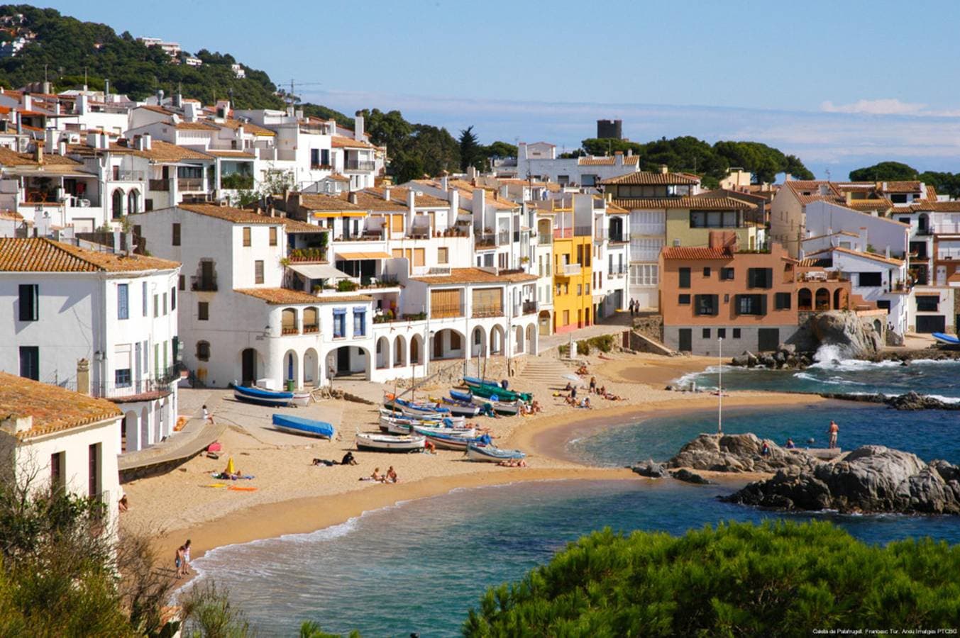 Foto 12 von 22: Empordanet 1A - Ferienwohnung im Zentrum von Calella de Palafrugell-Costa Brava