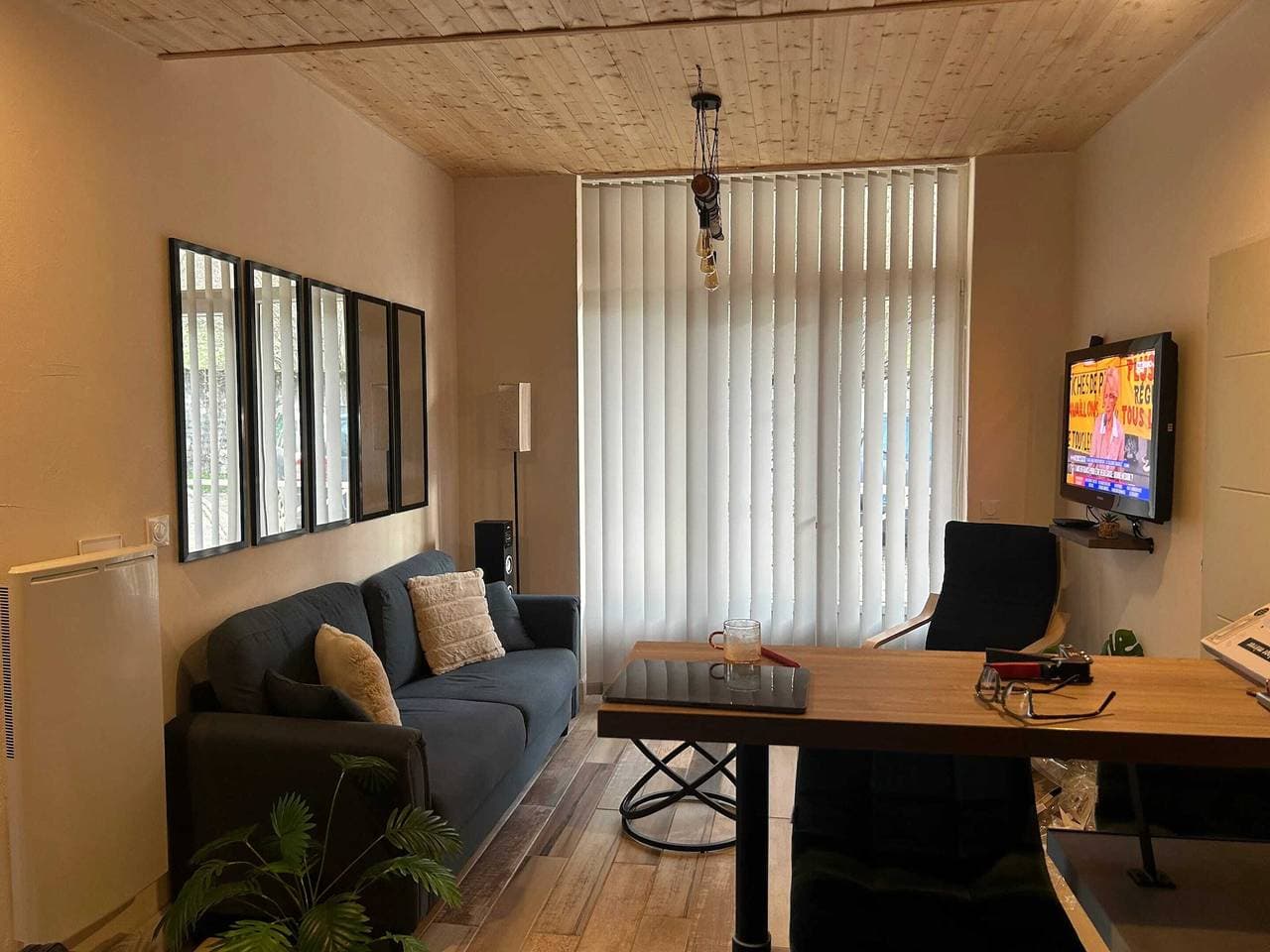 Foto 4 von 30: Charmante Wohnung in Savignac-les-Ormeaux, 56 qm, Balkon