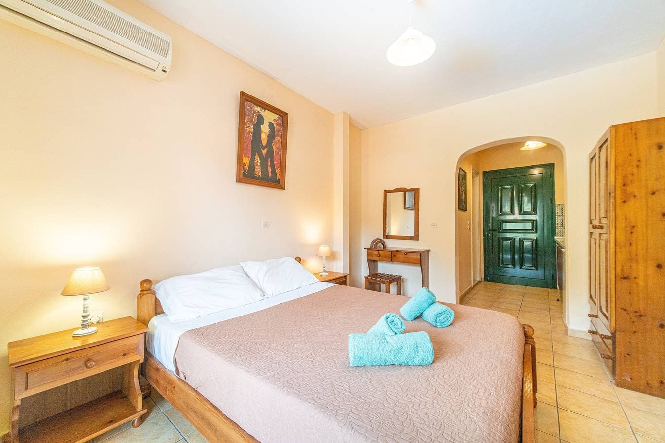 Foto 4 von 26: Einzimmerapartment 'Arianna Studio 16' mit Gemeinschaftspool, Balkon und WLAN