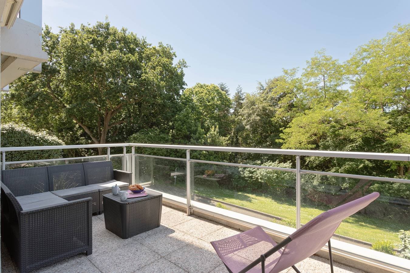 Foto 5 von 11: Ferienwohnung für 4 Personen mit Balkon