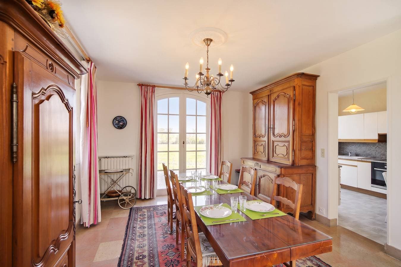Foto 4 von 26: Gemütliche Wohnung in Mont-près-Chambord - 100 m² - Terrasse
