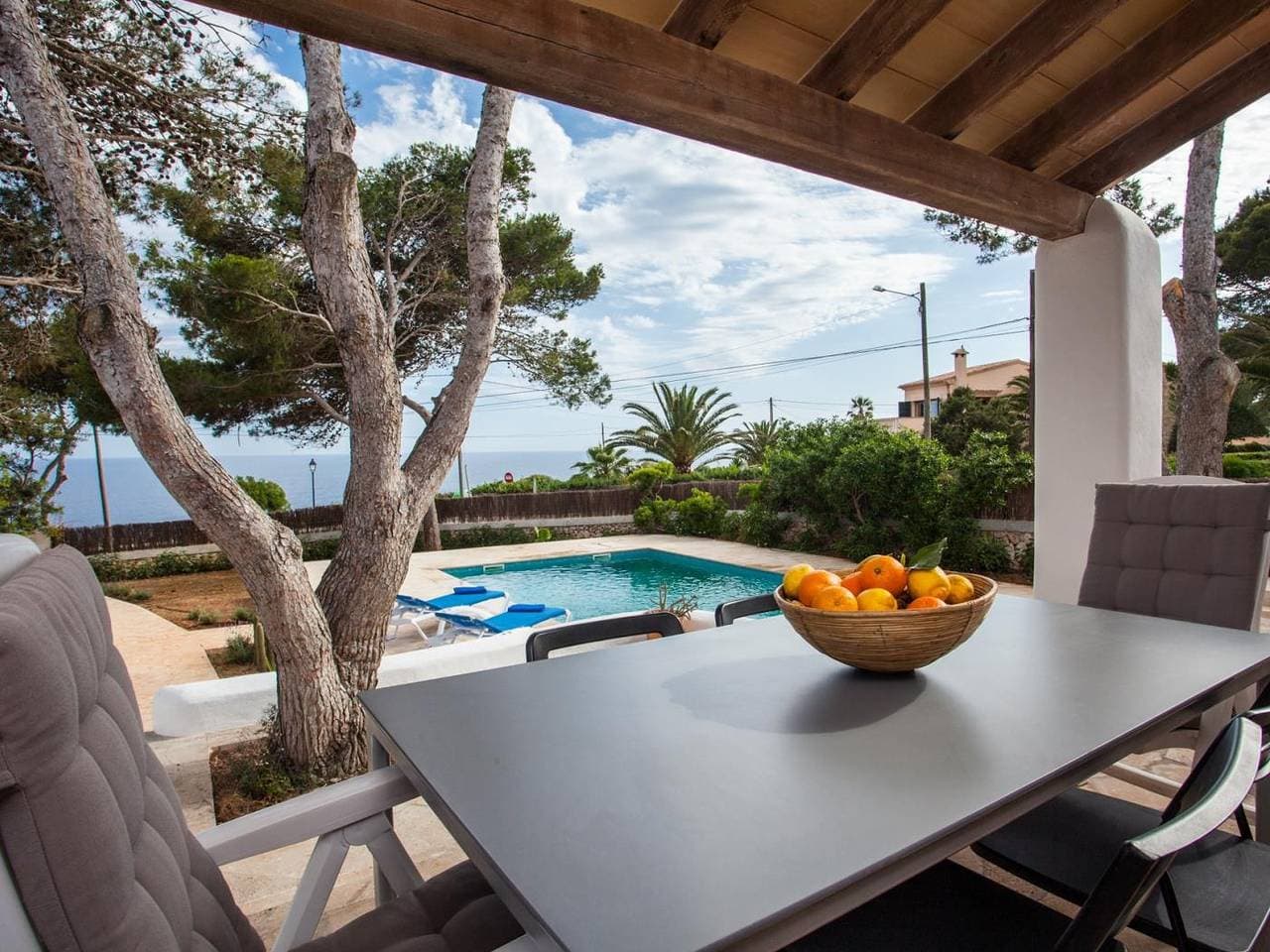 Foto 6 von 19: Villa Estrella Sea View. Moderne Villa für 6 Personen in Cala Figuera, Mallorca