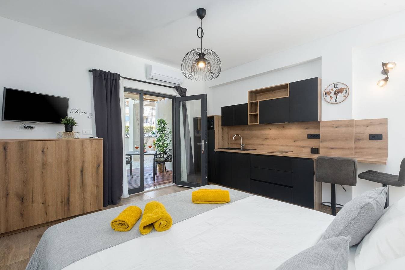 Foto 7 von 23: Reizendes Apartment nur 250 Meter zum Strand mit privater Terrasse, Grill, WiFi
