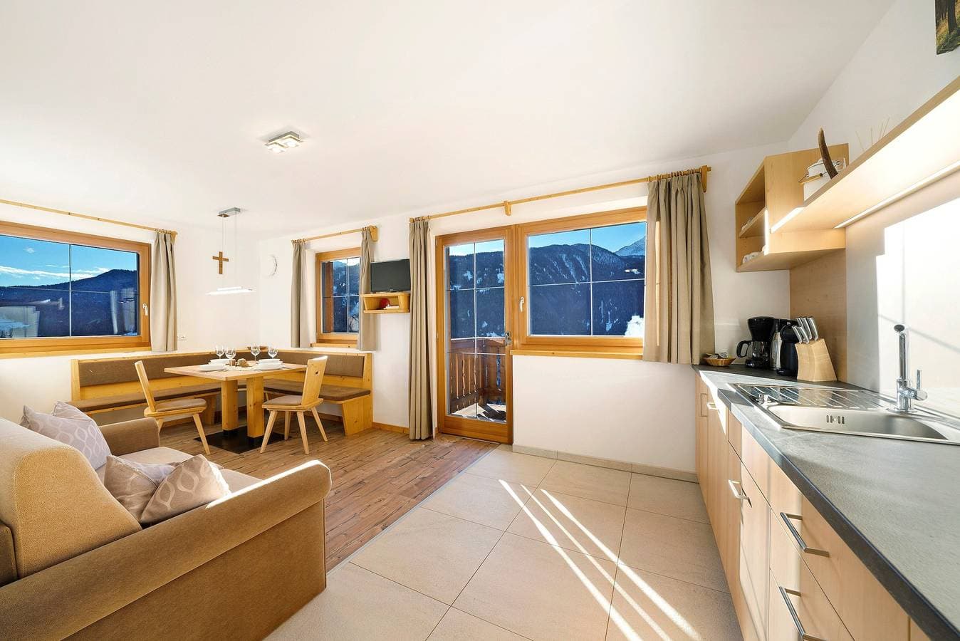 Foto 9 von 17: Ferienwohnung "Unterdurachhof Valentina" mit Bergblick, Gemeinschaftsgarten und WLAN