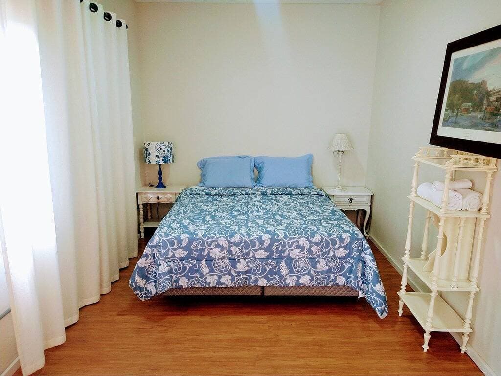 Foto 4 von 8: Loft com Churrasqueira e Piscina em Canasvieiras