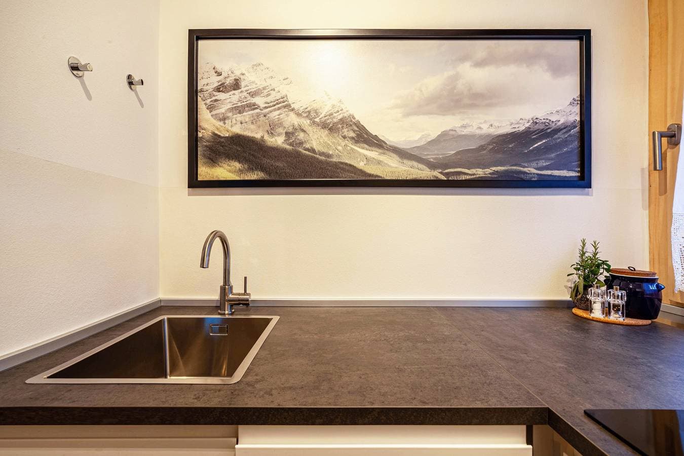 Foto 12 von 18: Studio 'Kuppelwies 363' mit Bergblick, privater Terrasse und Wi-Fi