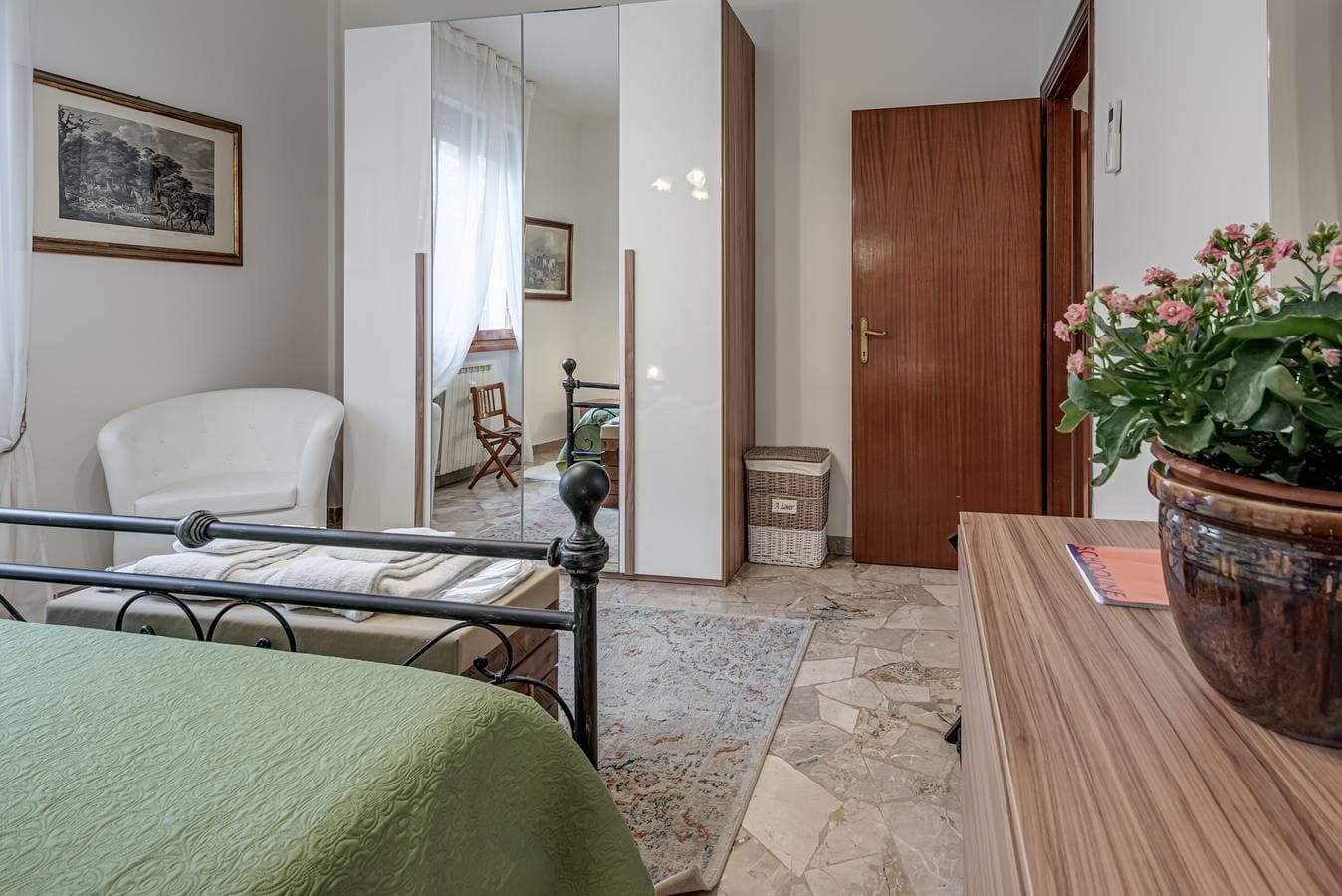 Foto 12 von 30: Da Luigi Pio – Komfortables Apartment im Westen von Florenz mit Gartenblick