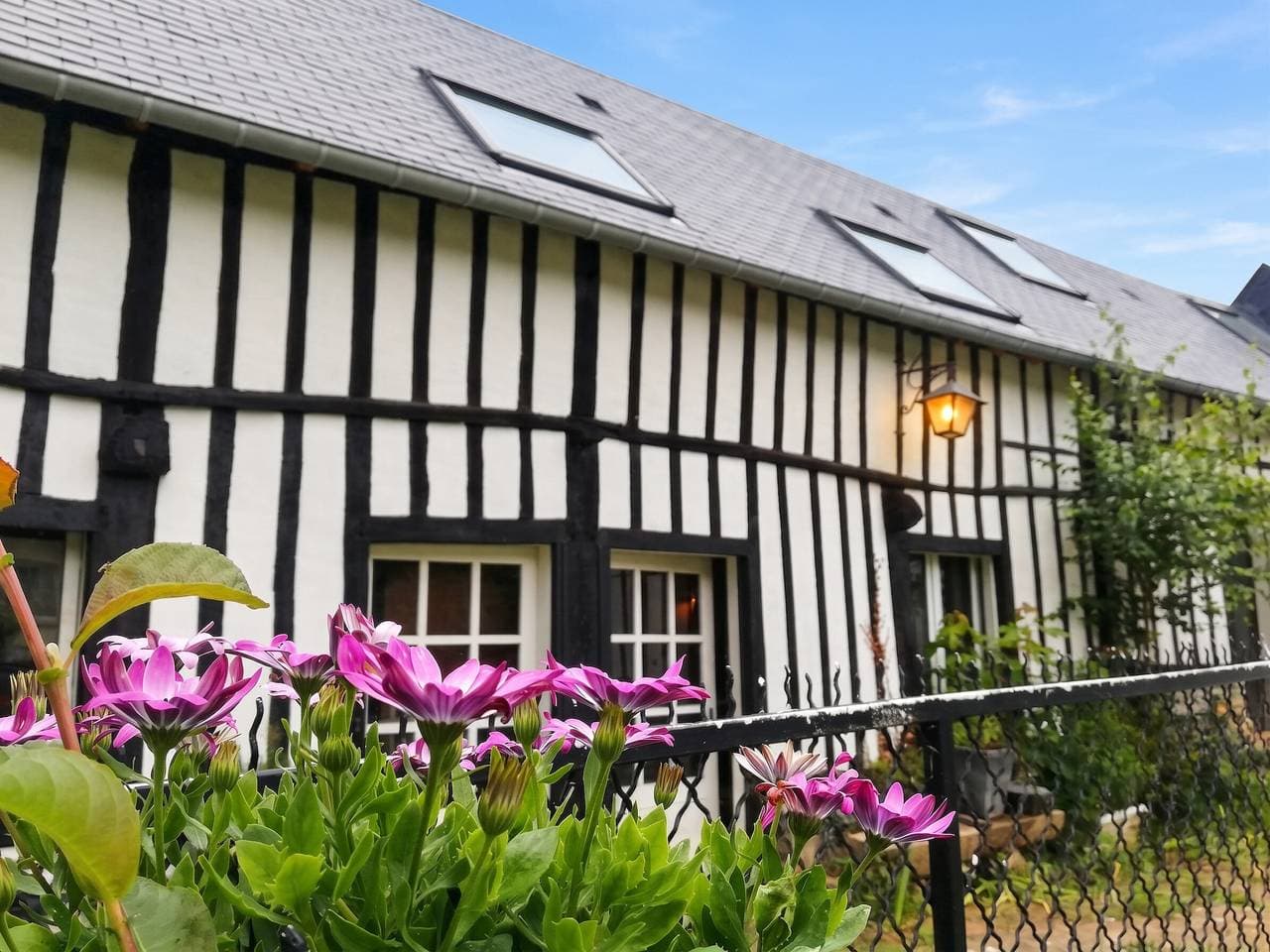 Foto 5 von 24: Charmantes rustikales Haus in Sassetot-le-Mauconduit, Garten.