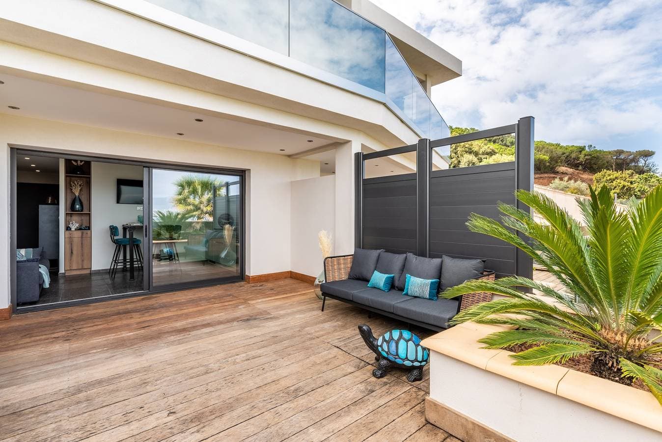 Foto 6 von 18: Ferienwohnung für 4 Personen mit Terrasse