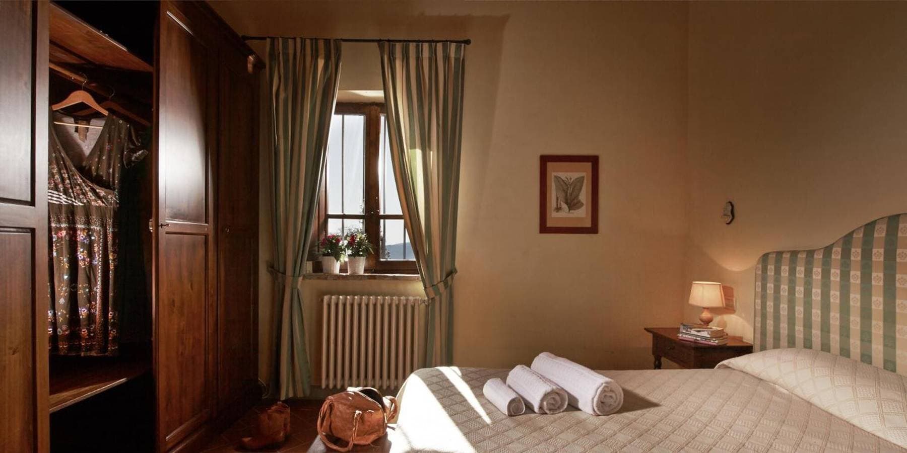 Foto 12 von 24: Coppo – Apartment mit Pool und Blick auf die toskanischen Hügel