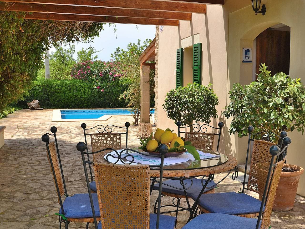 Foto 10 von 28: Ländliche Finca mit Pool und Kamin in Lloret de Vistalegre