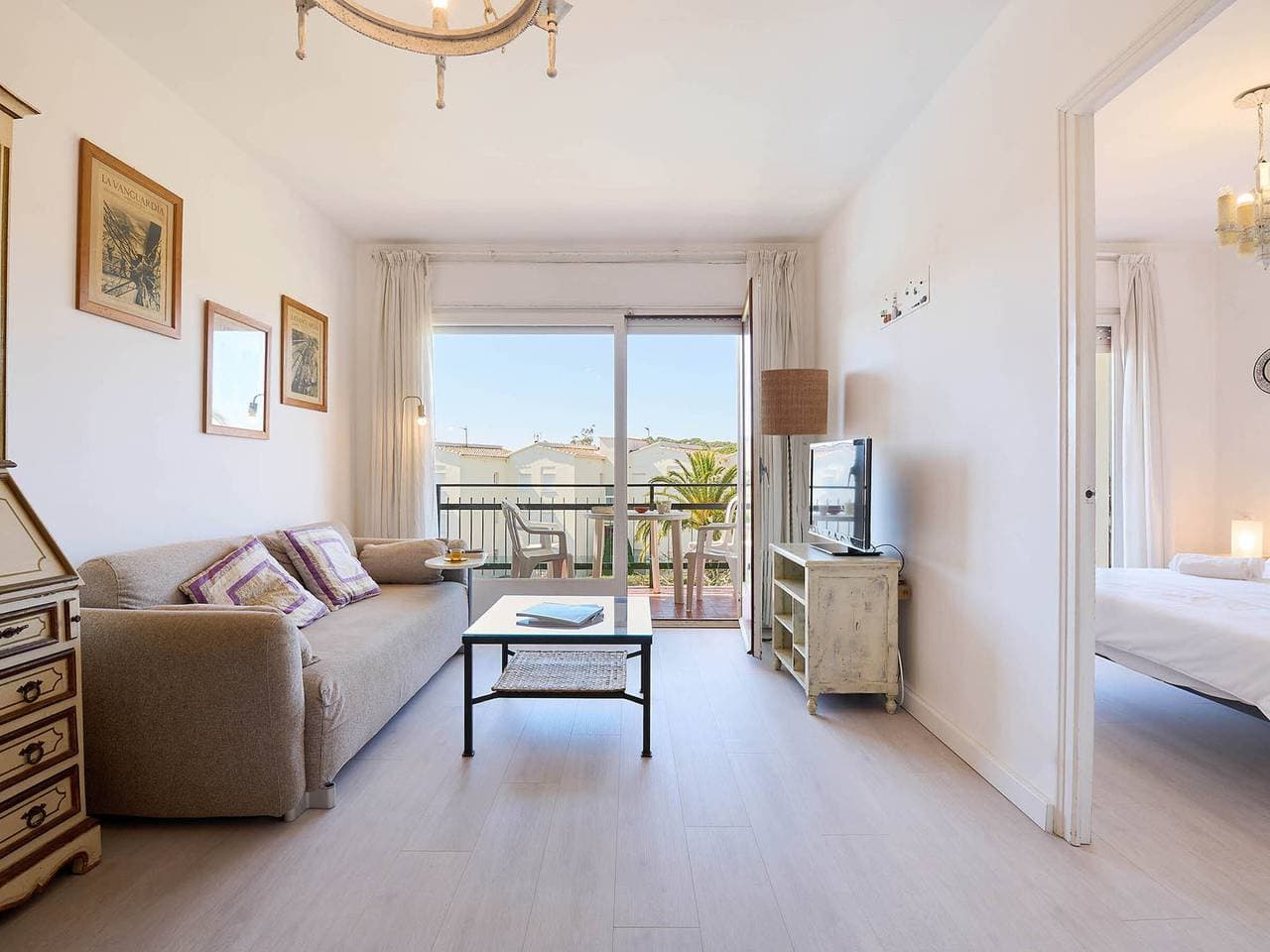 Foto 4 von 24: Appartement Calella de Palafrugell: 4 pers, piscine, parking, proche mer