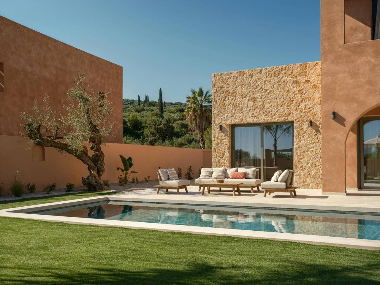 Foto 9 von 49: Villa für 4 Personen mit Garten