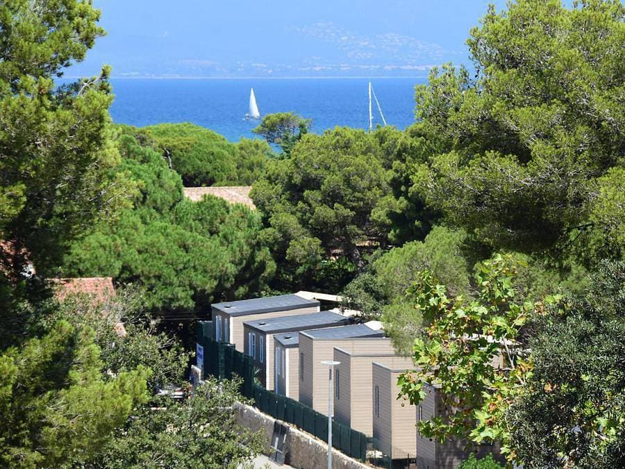 Camping Tikayan le Méditerranée - Mobilheim 2 personen - Tennessy Komfort 1