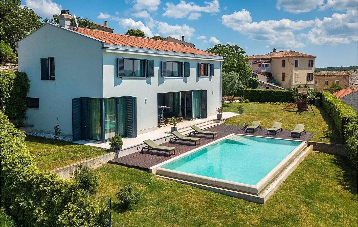 Foto 4 von 68: Modernes 2-Zimmer-Apartment mit Pool und Parkplatz in der Nähe der Sehenswürdigkeiten von Visnjan