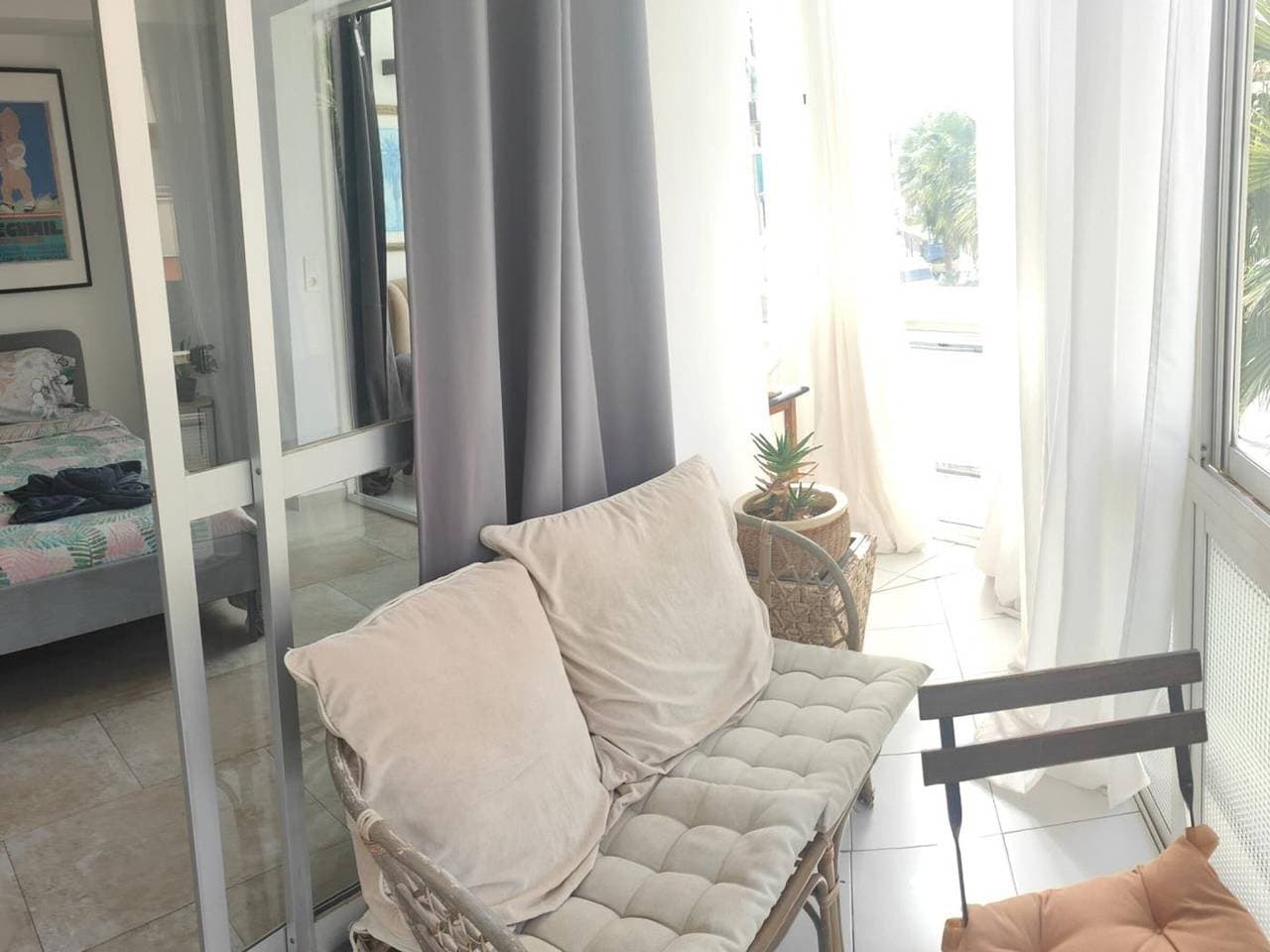 Foto 9 von 23: Zentrales Studio, 450 m zum Strand von Bajondillo, Balkon, schnelle WLAN