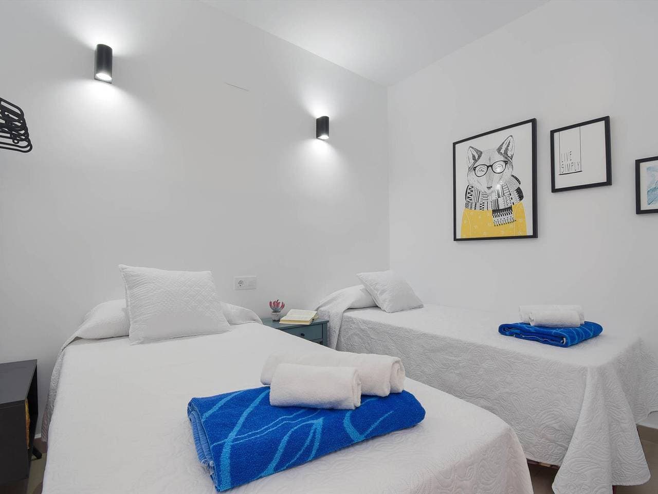 Foto 9 von 11: Wunderbare Wohnung in Strandnähe von Jávea für 4 Personen