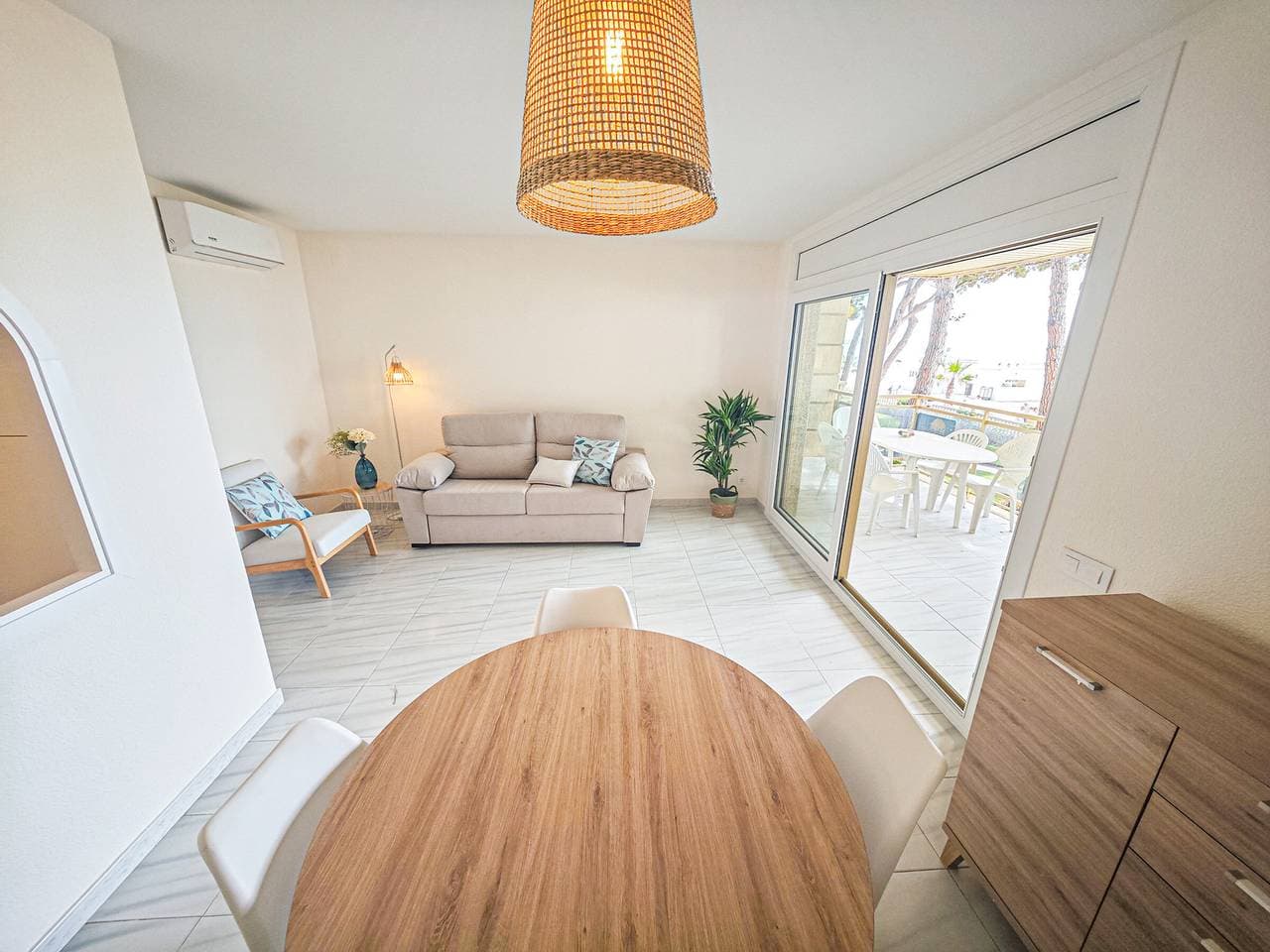 Foto 12 von 36: Charmante Familienwohnung am Meer, 4 Personen, Terrasse