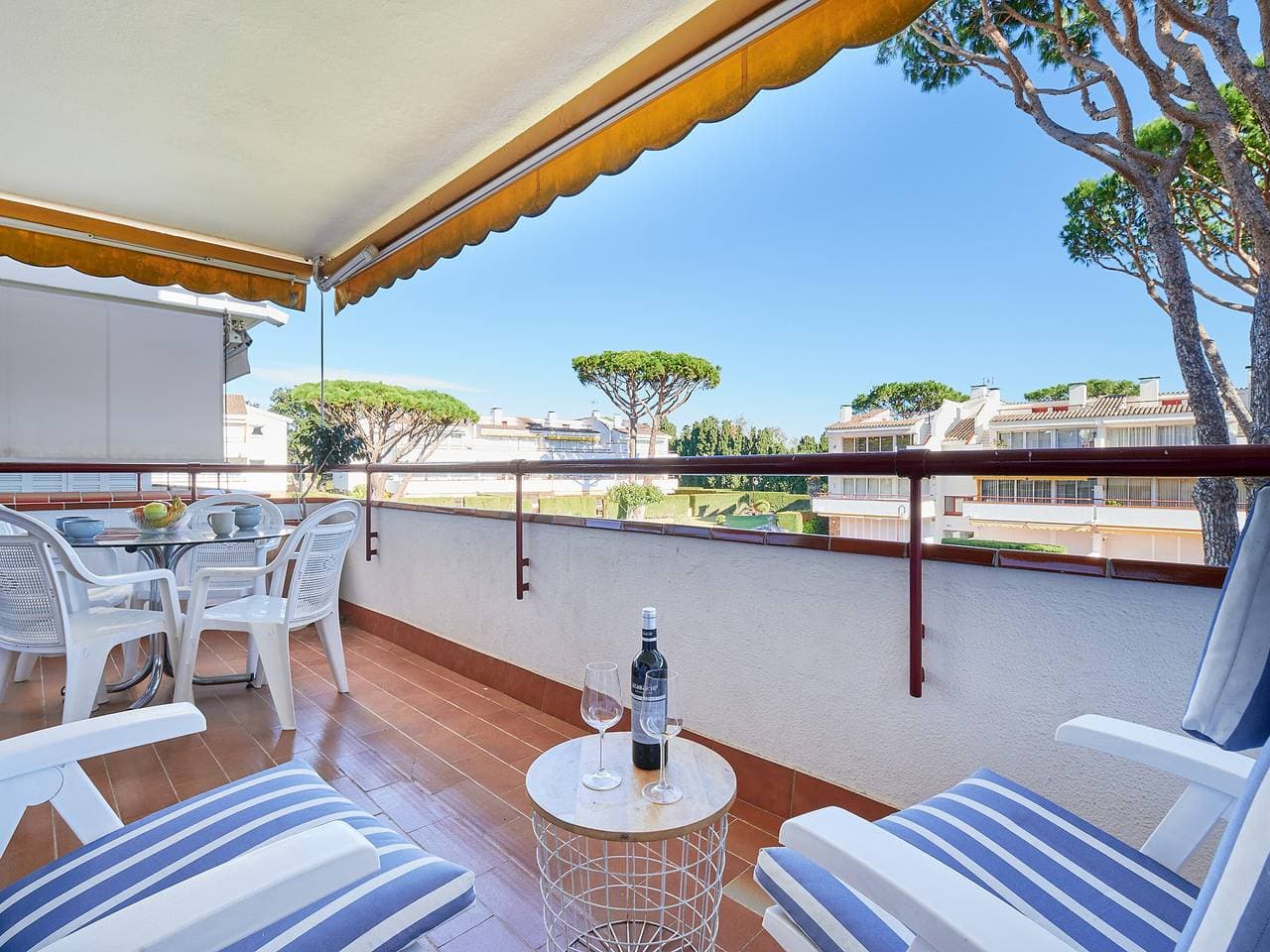 Foto 2 von 21: Appartement lumineux à Calella de Palafrugell pour 4 pers. avec piscine, terrasse et tennis