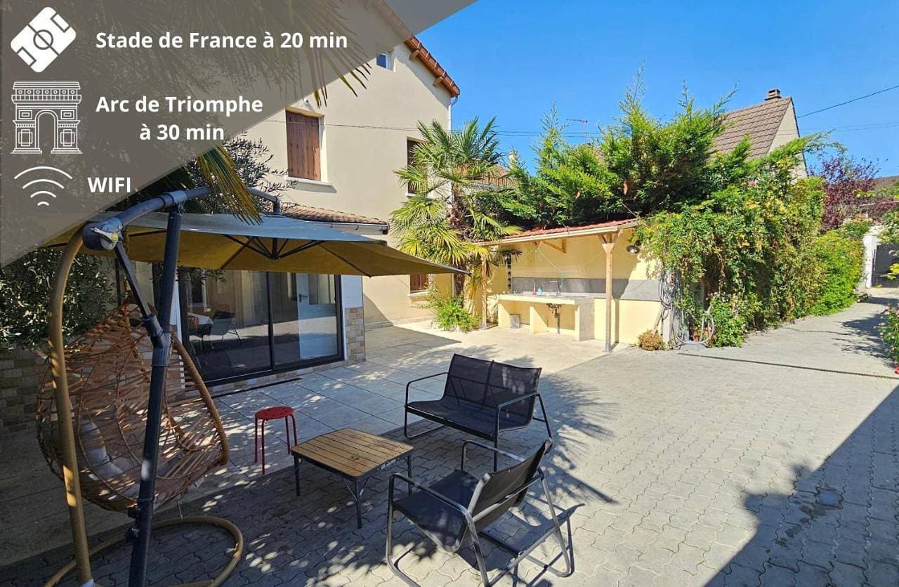 Studio cosy et lumineux proche Paris et Stade de France 1