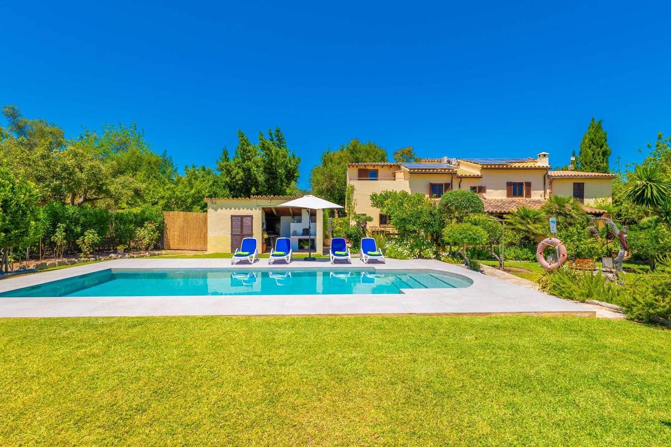 Marina (Pollença) - Charmantes Landhaus mit privatem Schwimmbad und gratis W-Lan. 1