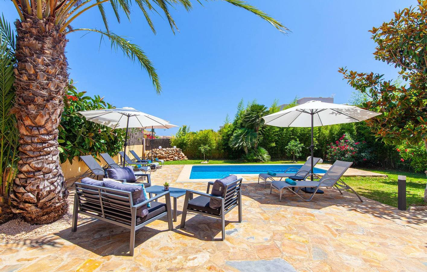 Foto 8 von 37: Rückzugsort am Meer mit Terrasse, Pool und Grill - 2 km zum Strand von Caló d'en Rafalino