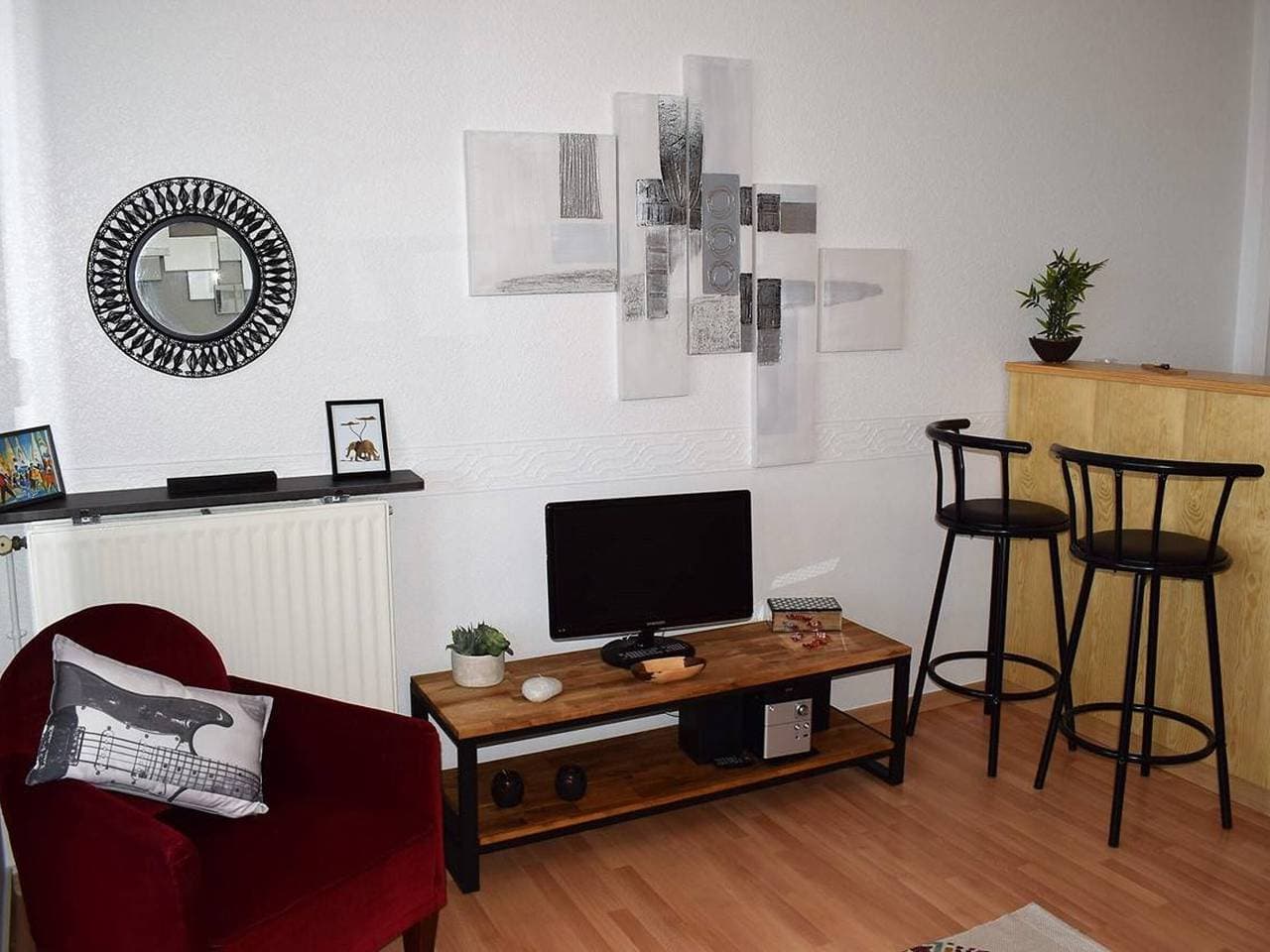 Foto 7 von 14: Apartment mit WIFI, Direkt am Strand, Privatparkplatz, Haustiere Erlaubt