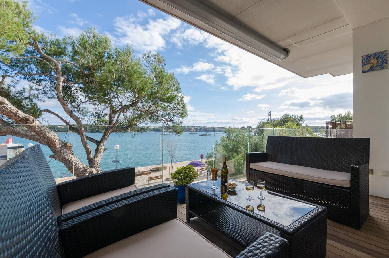 Foto 2 von 31: Ponent - Apartment mit Meerblick und gratis W-Lan in Portocolom.