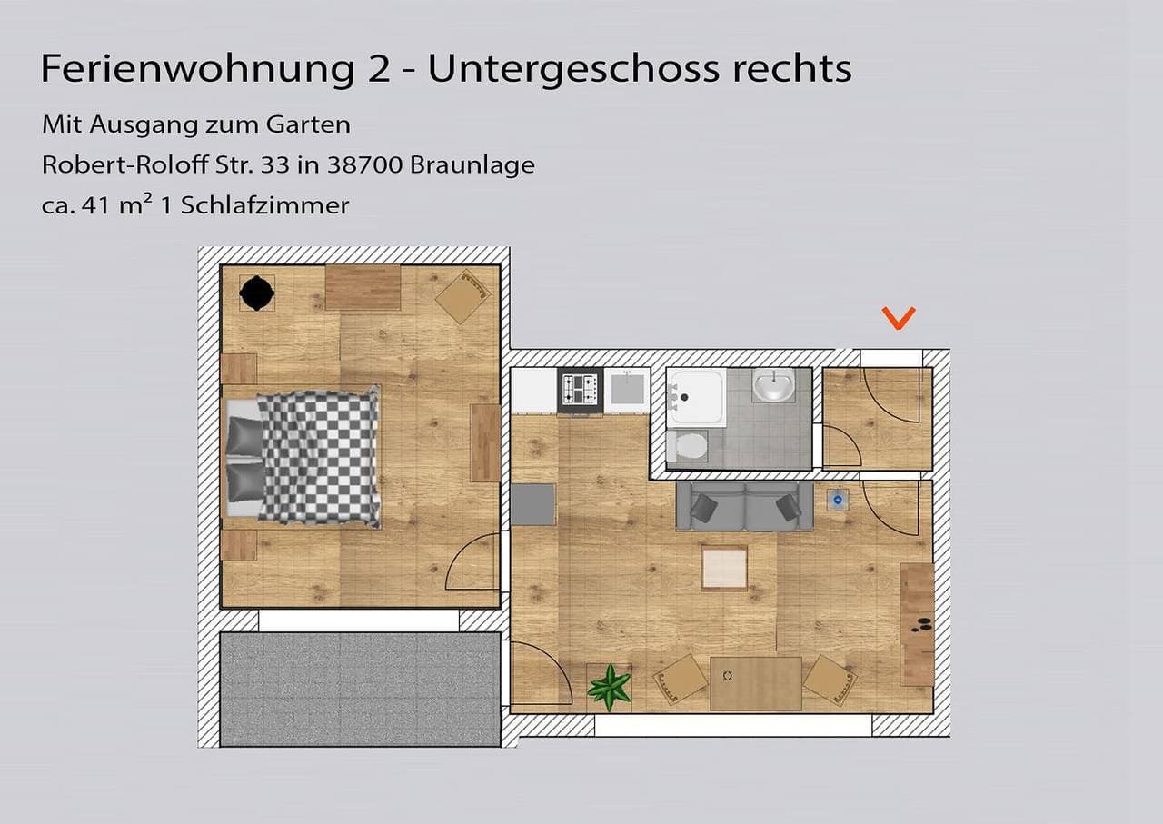 Foto 5 von 25: Haus 3 Ferienwohnung 2