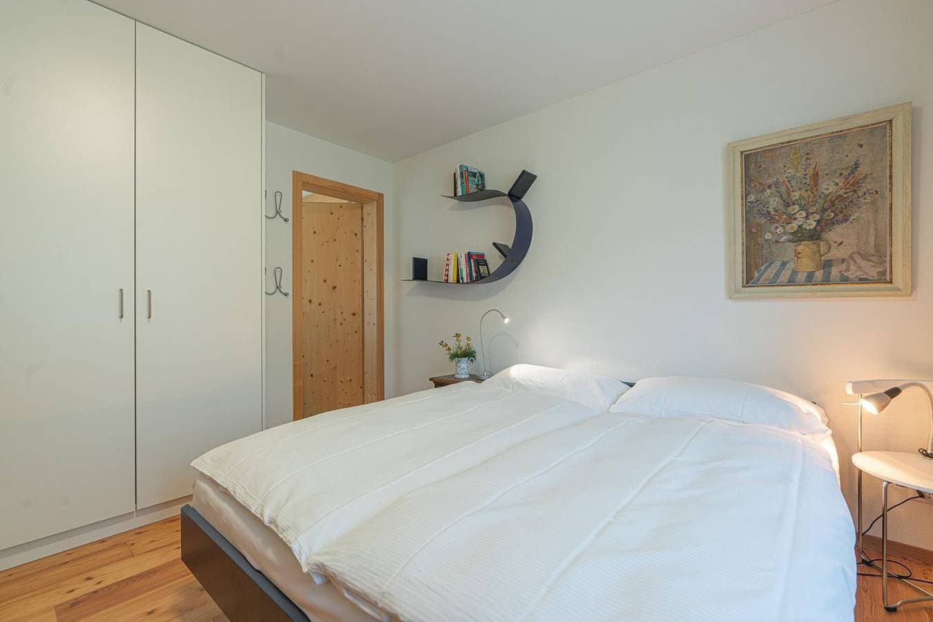 Foto 11 von 22: Chesa Radonda 1 – Moderne Wohnung mit Terrasse & Bergblick