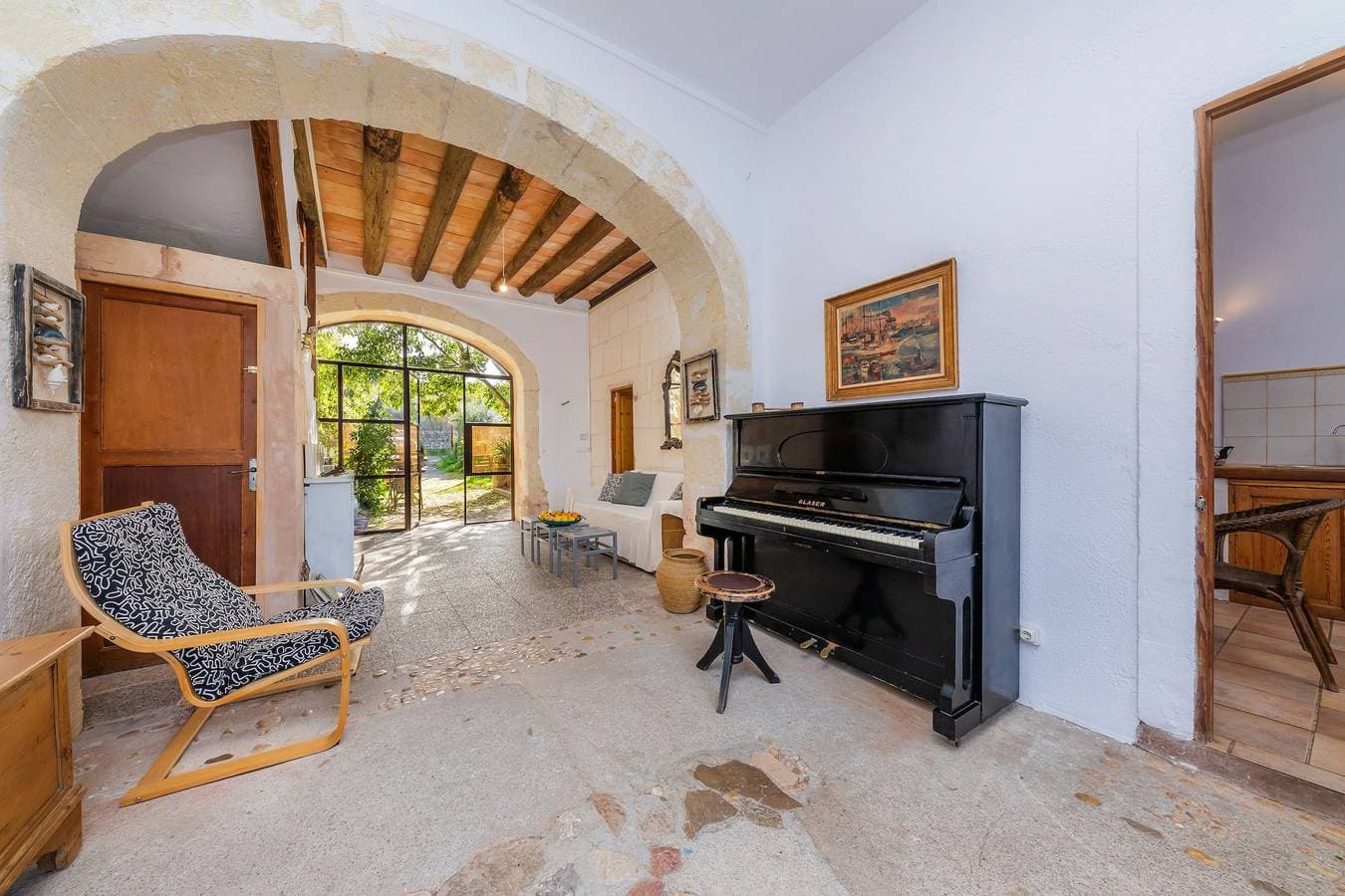 Foto 7 von 28: Wunderschönes Ferienhaus "Finca Son Banus" mit WLAN, Balkon