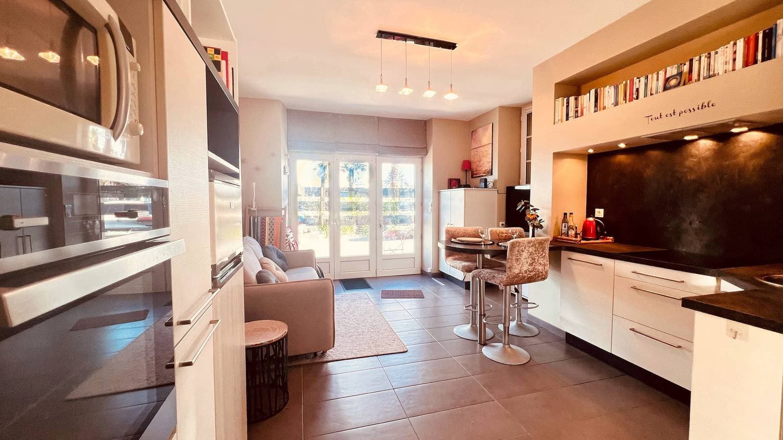 Foto 12 von 38: Bretagne-Traum in Perros-Guirec – Meerblick, private Terrasse, ideal fürs Homeoffice, Highspeed-WLAN