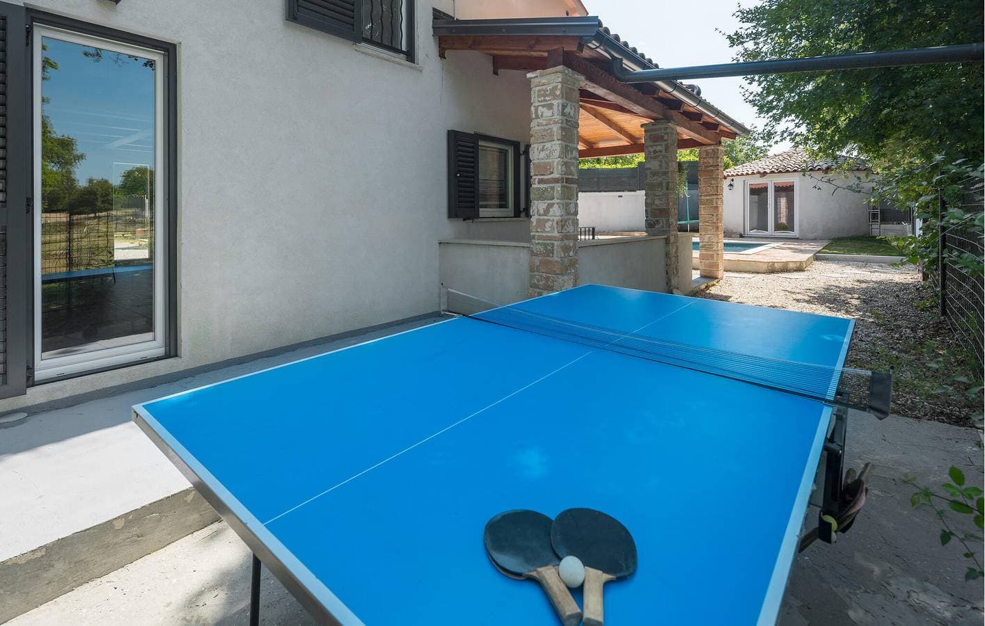 Foto 10 von 41: Reizende 2-Zimmer-Wohnung mit Pool, Terrasse und WLAN in Žminj